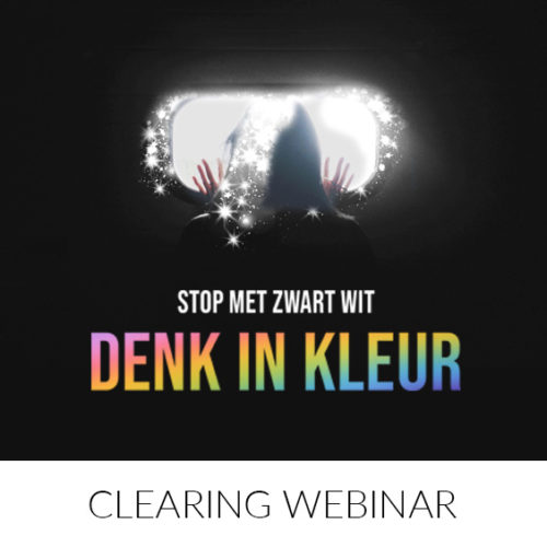 REPLAY - Denk in KLEUR - Stop met Zwart Wit