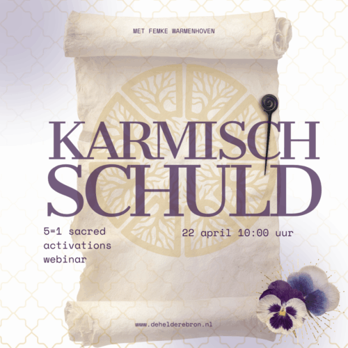 5=1 Los je Karmische Schuld. Bevrijd je Ziel en Lichaam